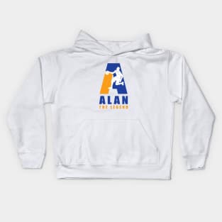 Alan Custom Player Basketball Your Name The Legend Kids Hoodie